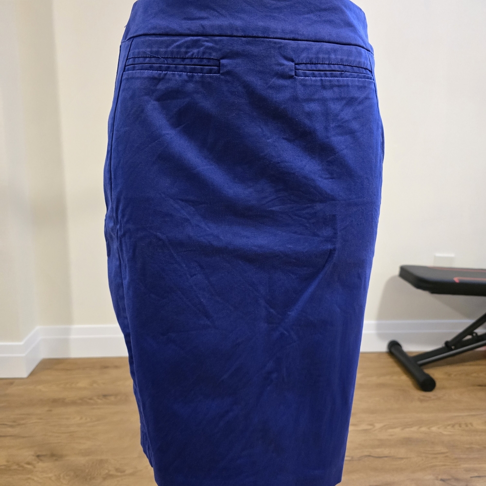 Le Chateau Purple Pencil Skirt